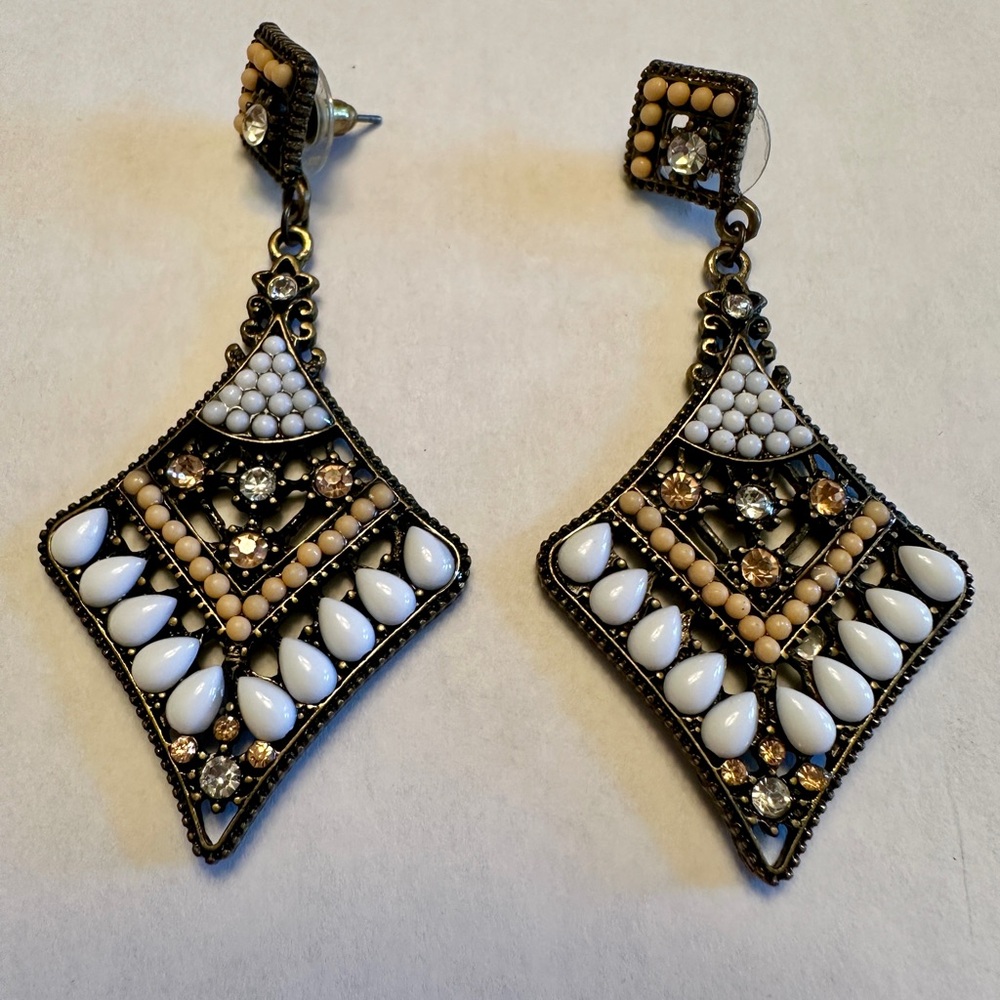 Elegant Geometric Drop Earrings